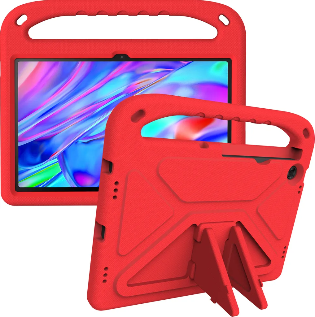 Custodia Kids Lenovo Tab M10 Plus 3rd Gen 10.6 - Protezione Rossa