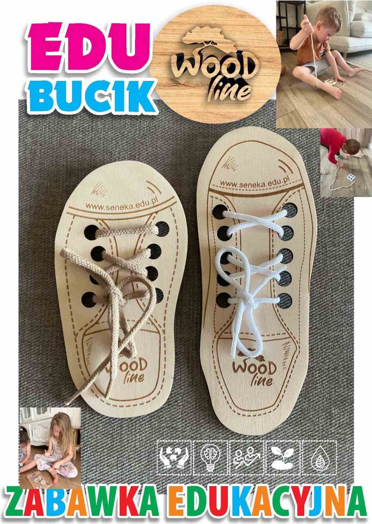 Lernschuh für Schnürtraining mit steigendem Produktbild 