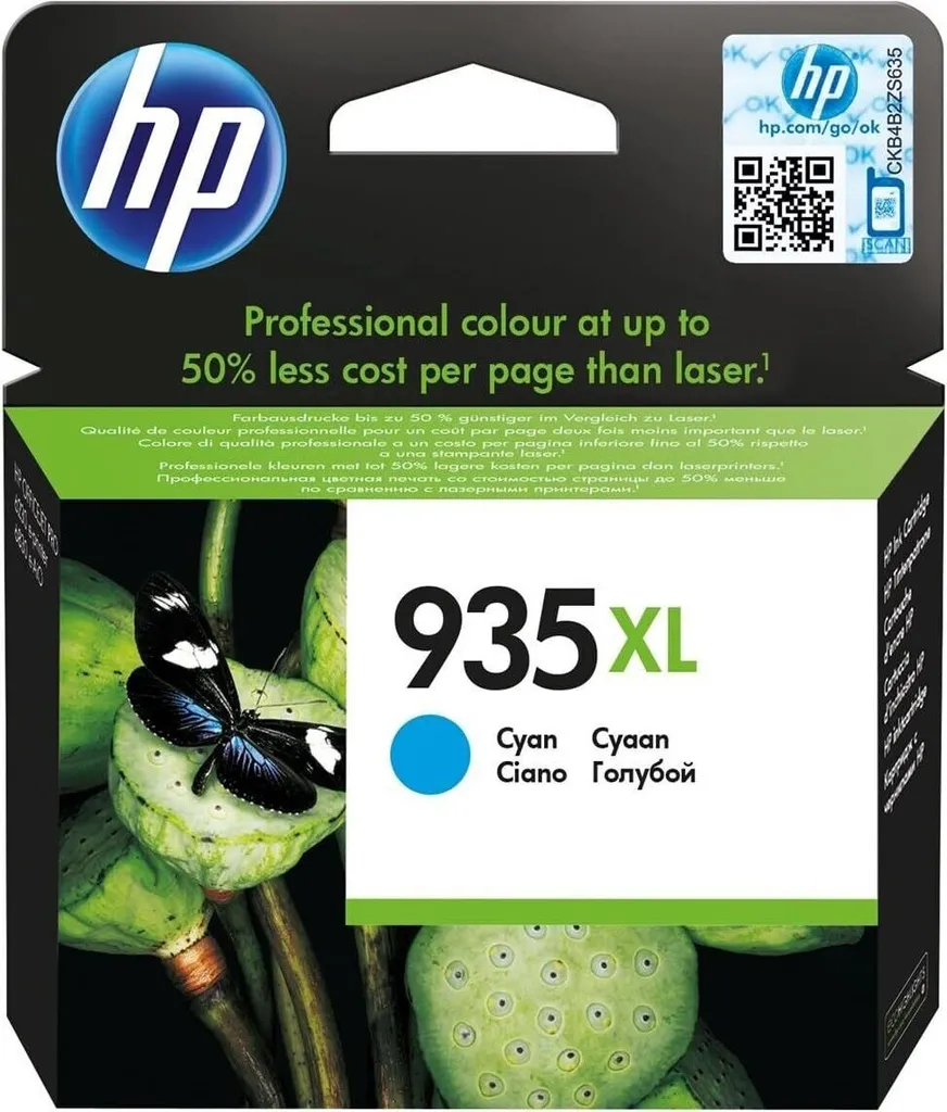 Cartouche HP 935XL Cyan C2P24AE : Évitez les Fuites et les Bavures