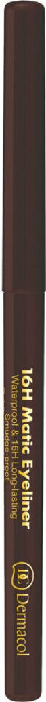 Dermacol 16h Matic Eyeliner Waterproof Long lasting Kredka Do Oczu 3 Brown
