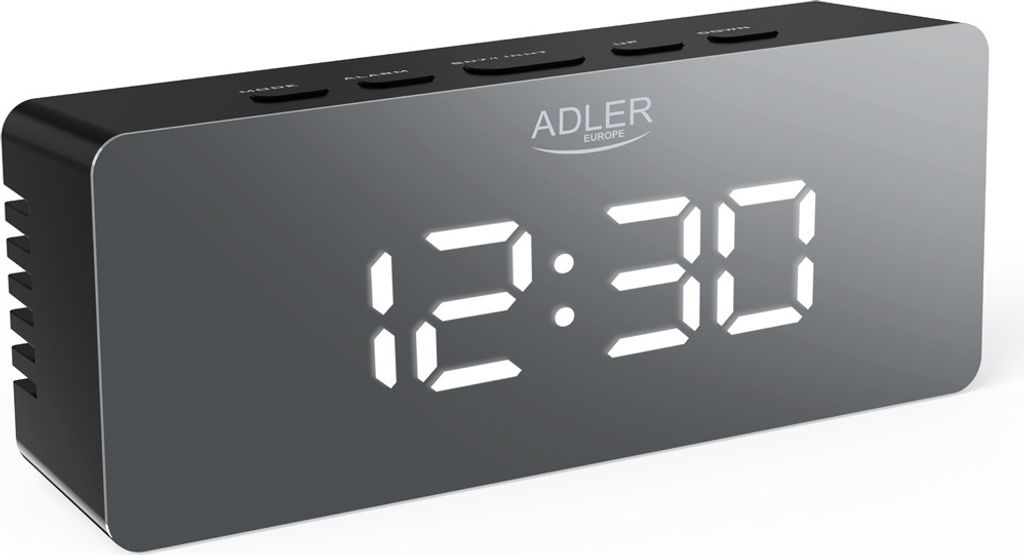 Adler | Alarm Clock | AD 1189B | Alarm function | Black