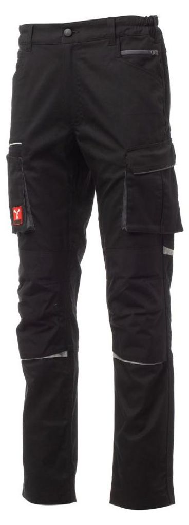 Payperwear Next 400 Stretch-Arbeitshose 12 Taschen Unisex schwarz 46