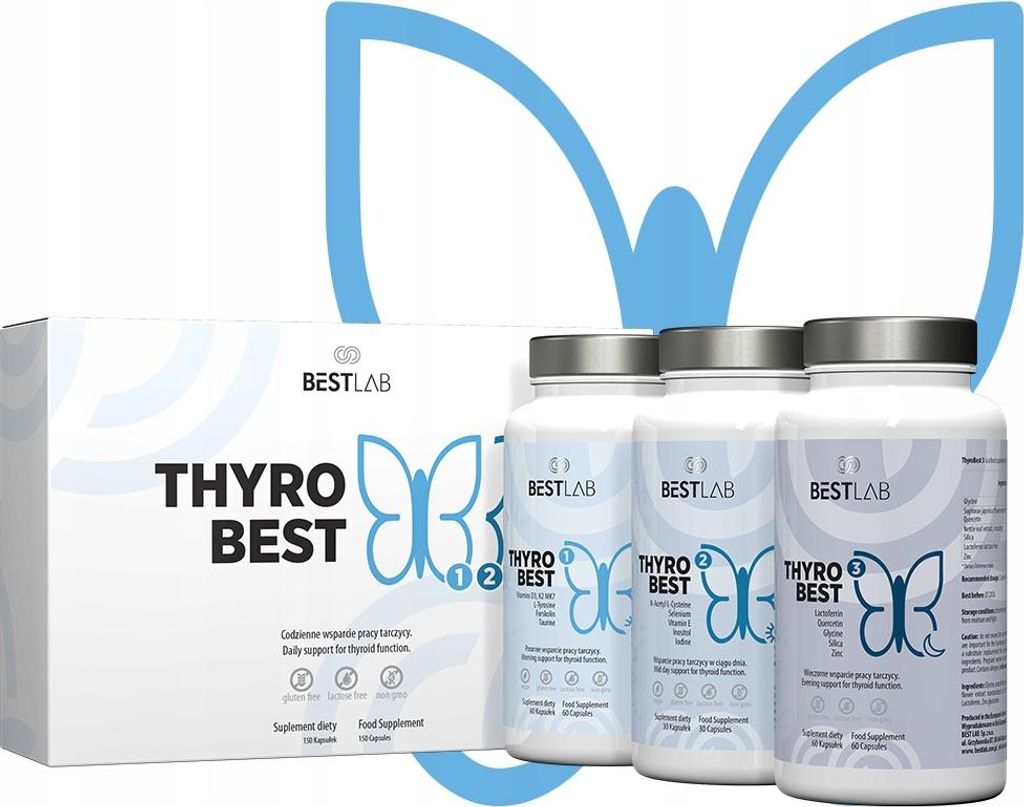Thyrobest Für Hypothyreose Bestlab Inositol L-Tyrosin