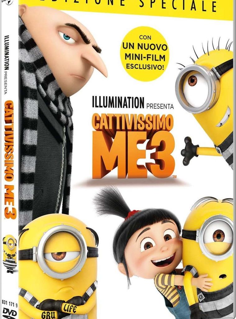 Universal Pictures Despicable Me 3 DVD Deutsch, Englisch, Italienisch, Türkisch