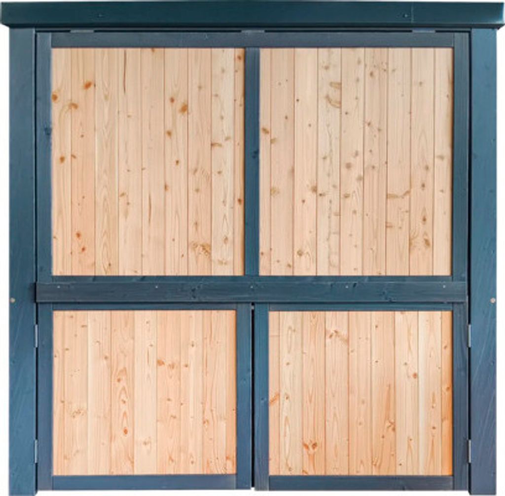 Grillhaus Konsta klein 224 x 102 cm natur-anthrazit Produktbild 2