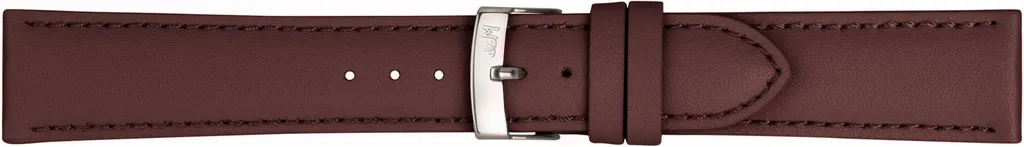 Cinturino Morellato Grafic 20mm Pelle Vitello Marrone Fibbia Argento