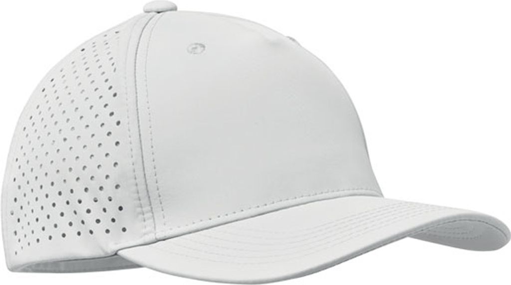 MidOcean - "Capo" Baseball-Mütze 5 Segmente für Herren/Damen Uni MO287 (Einheitsgröße) (Weiß)