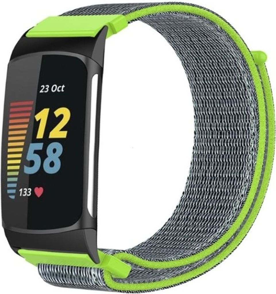 Strap-it Fitbit Charge 5 Nylonarmband (Flash)