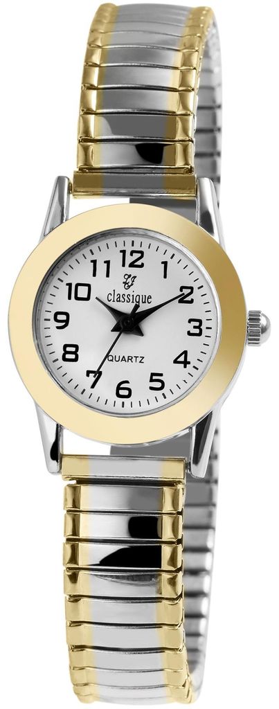 Classique Damenuhr mit Metallzugband Produktbild 
