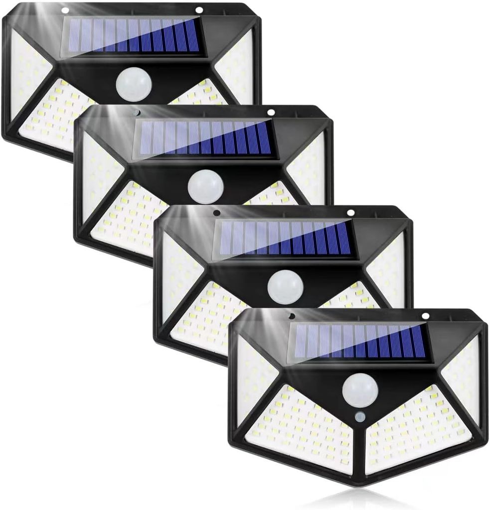 Solarleuchte Für Außen LED Wandlampe Mit Bewegungsmelder Gartenlampe Laternen DE