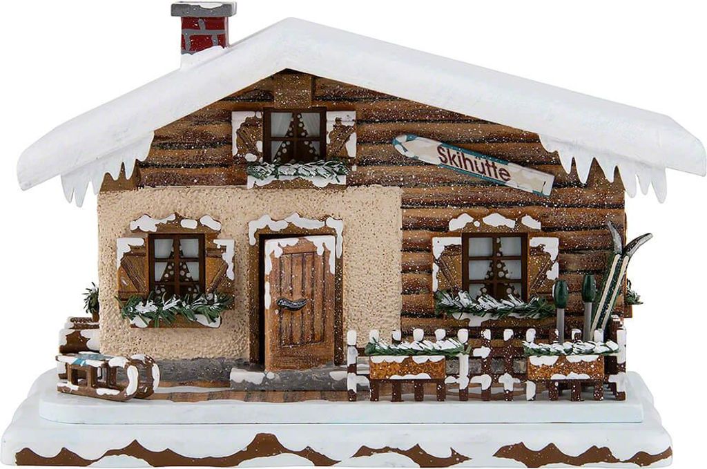 Hubrig - Wiki - Skihütte 16 cm beleuchtet