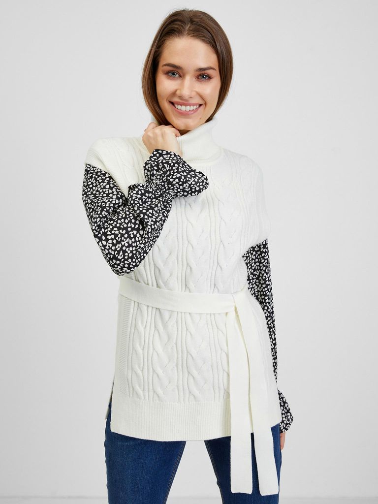 Orsay Cremefarbene Damen-Pulloverweste 507494-029000__L Produktbild 