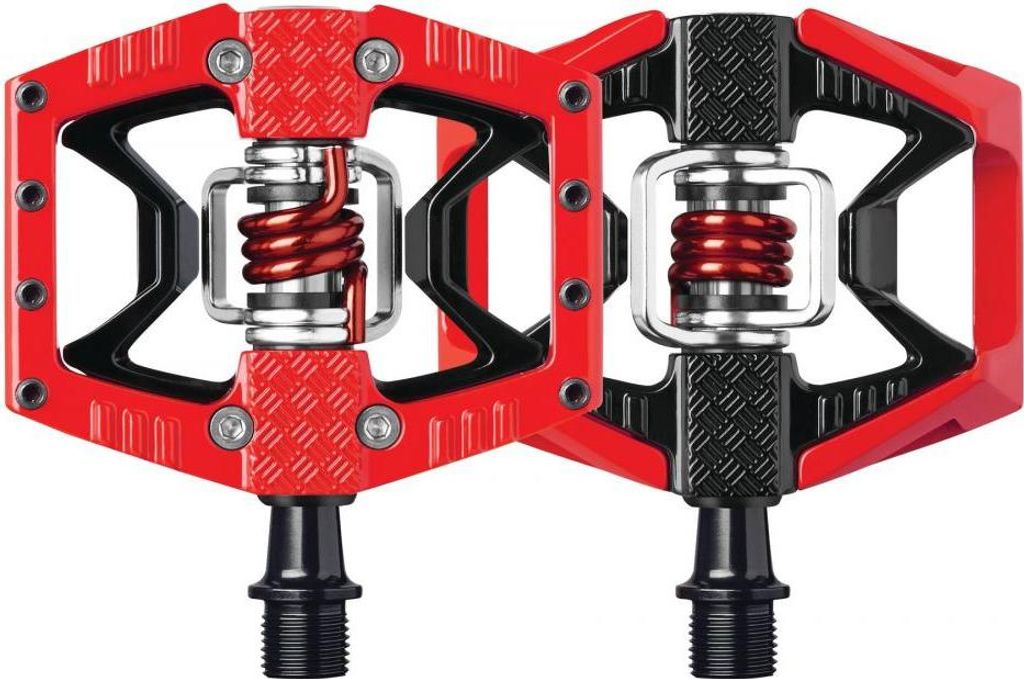 Crankbrothers Double Shot 3 Hybrid-Pedal black-red