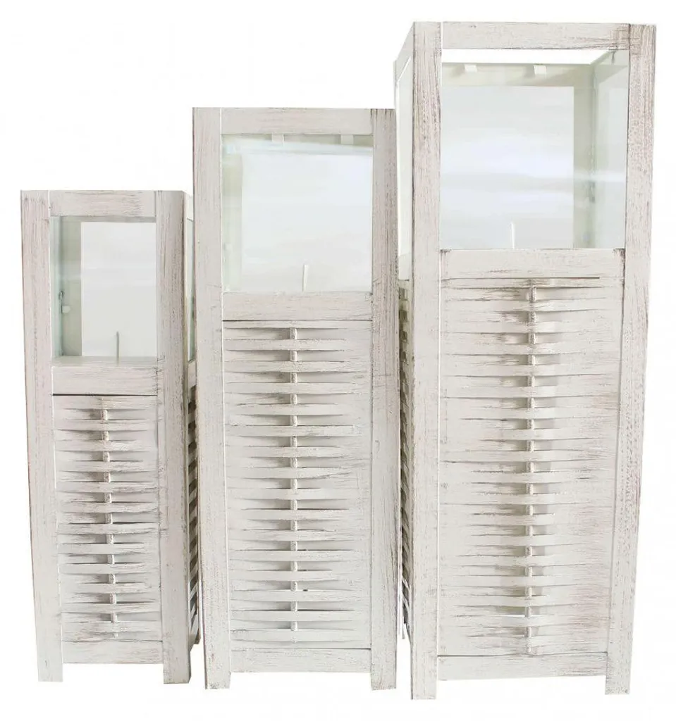 Set de Lanternes Messina : Éclairage Stable et Déco pour Jardin et Patio