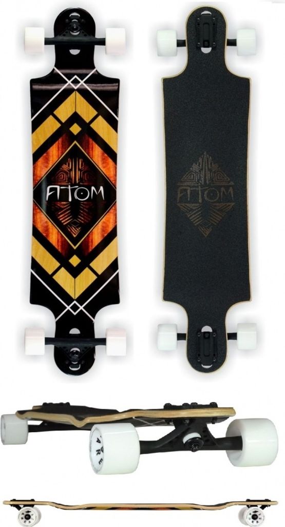 Atom 38 Zoll Woody Diamond Drop Longboard