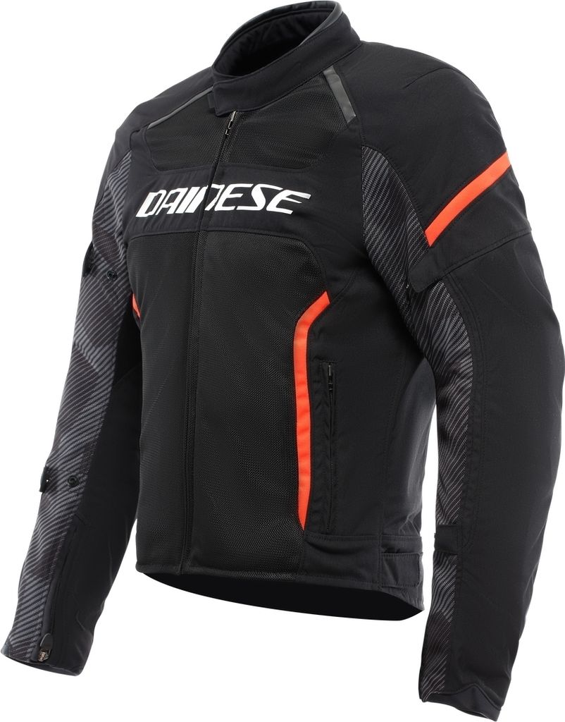 Dainese Air Frame 3 Motorrad Textiljacke, schwarz/rot, 54