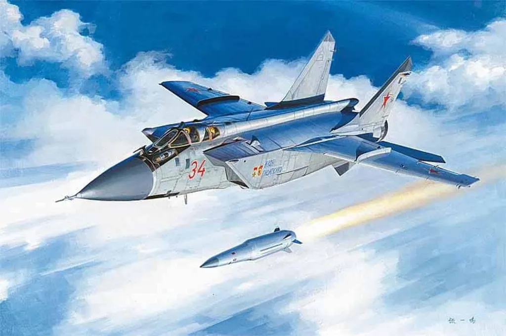 Hobby Boss 81770 MiG-31BM avec Missile KH-47M2 Maquette Avion 1/48