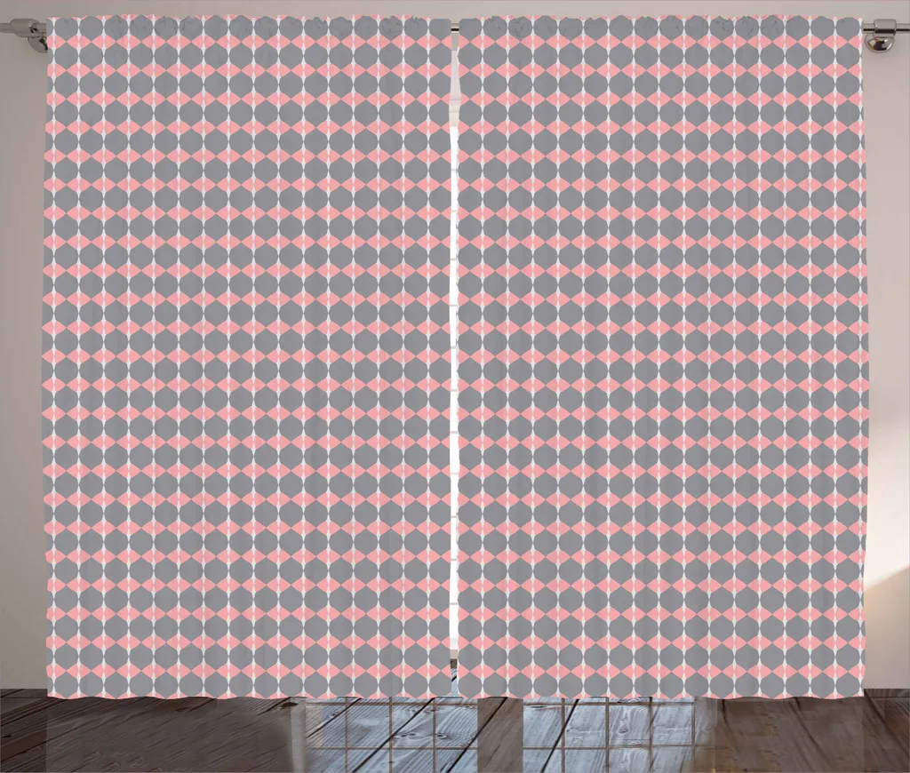 Offerta Tenda Abakuhaus 280x245 Rombi Rosa Tortora | Alta Qualità