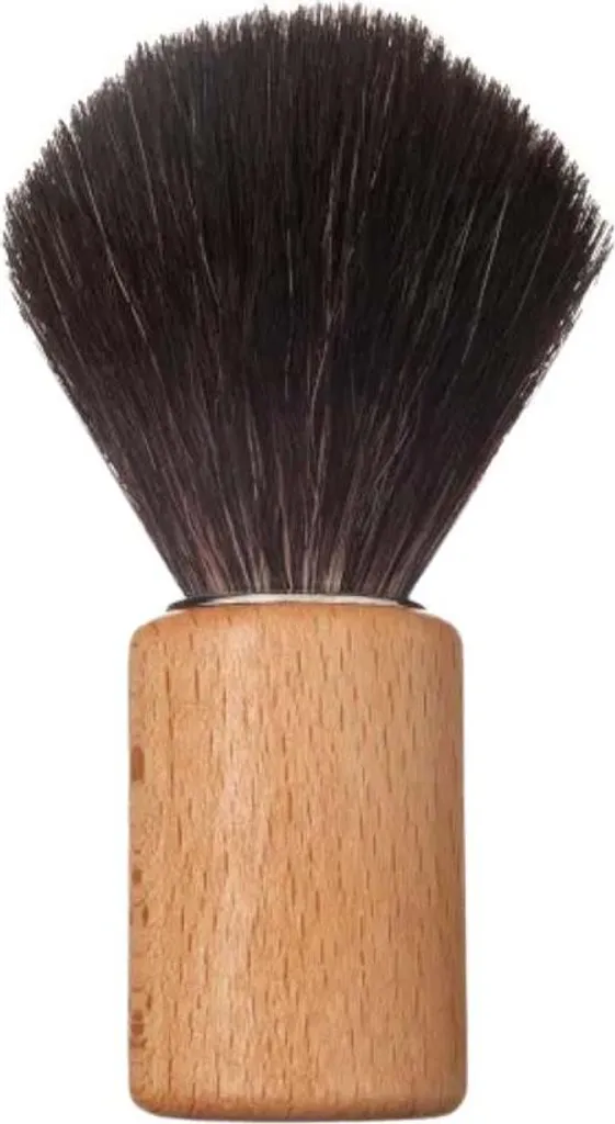 Pennello da Barba Elite in Faggio 10cm - Morbidezza Sintetica Suprema