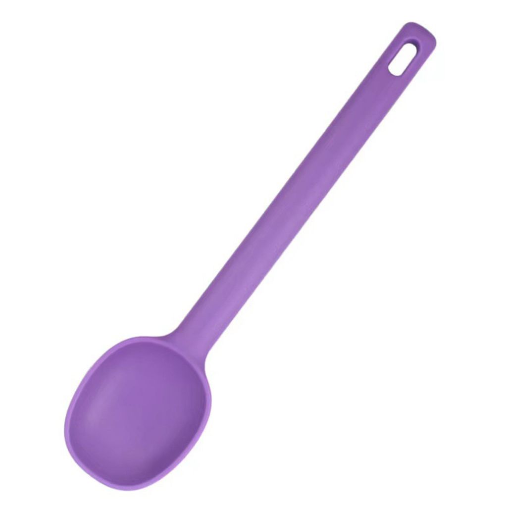 Rührlöffel, hitzebeständig, integrierter Griff, universeller Silikonlöffel, Schaber, Spatel, Küchenwerkzeug für Eiscremekuchen