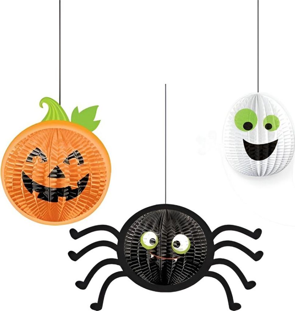 3-teilige Halloween Deko für Kinder