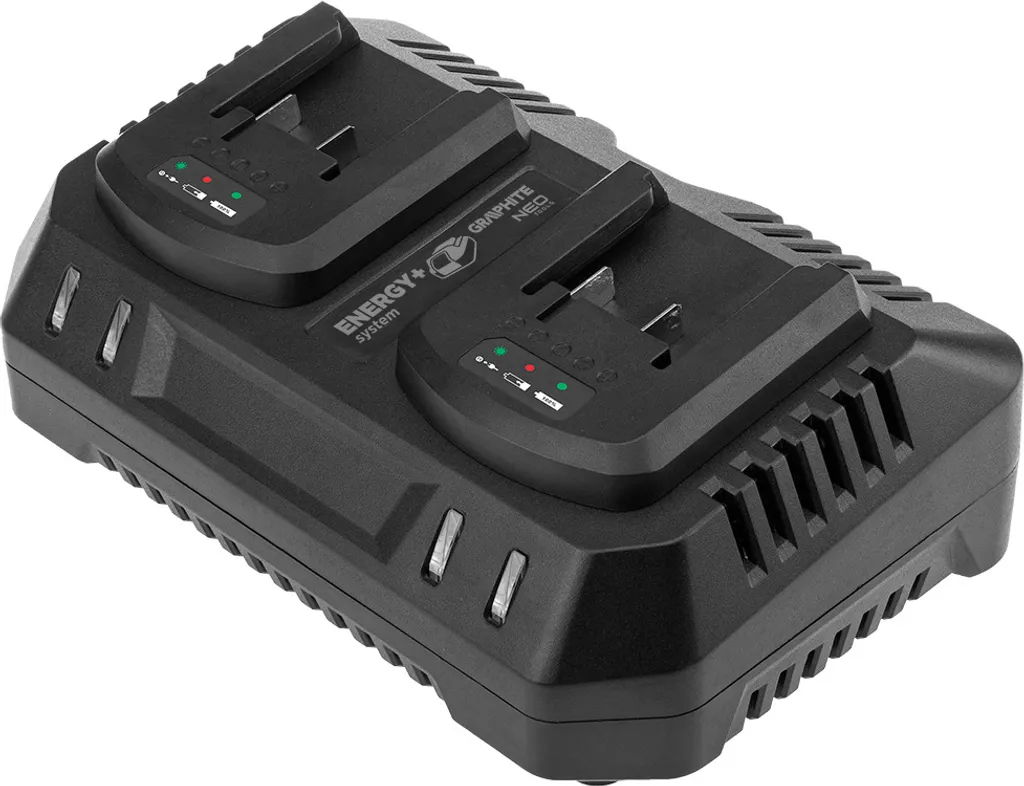 Chargeur Multi pour 2 Batteries 18V GRAPHITE - Solution Chantier Pro
