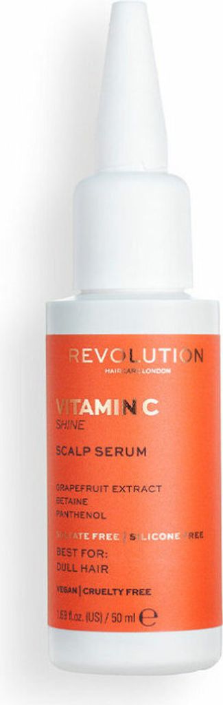 Revolution Haircare Vitamin C Glanzgebendes Serum für stumpfes Haar und müde Kopfhaut 50ml