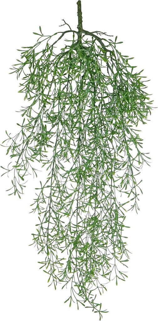 aplanta Künstlicher Hänge-Farn - Augustin | 75 cm, B1 Feuerhemmend, für drinnen, Kunstpflanze, wie echt, Allergiker geeignet, pflanzliche Dekora...