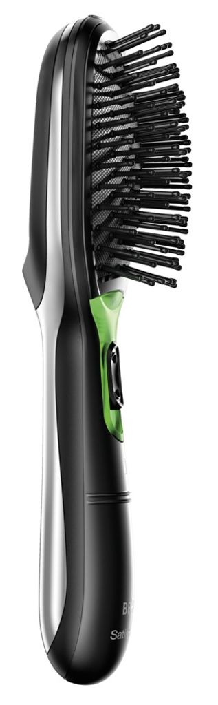 Braun BR710, Dospělý, Plochý kartáč na vlasy, Černá, Obrázek produktu 
