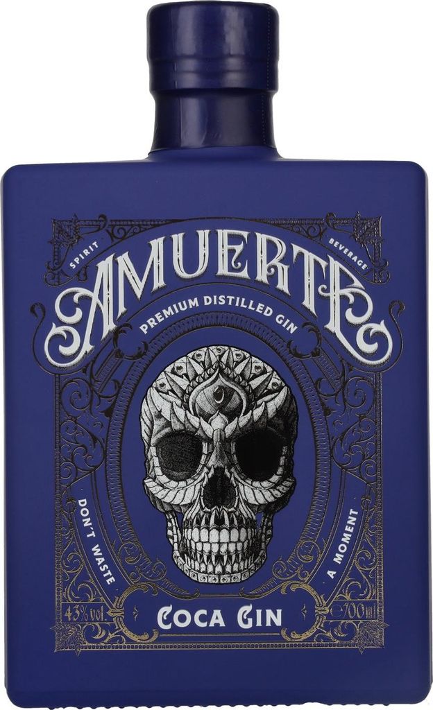 Amuerte COCA GIN - Blue Edition 43% Vol. 0,7l Produktbild 