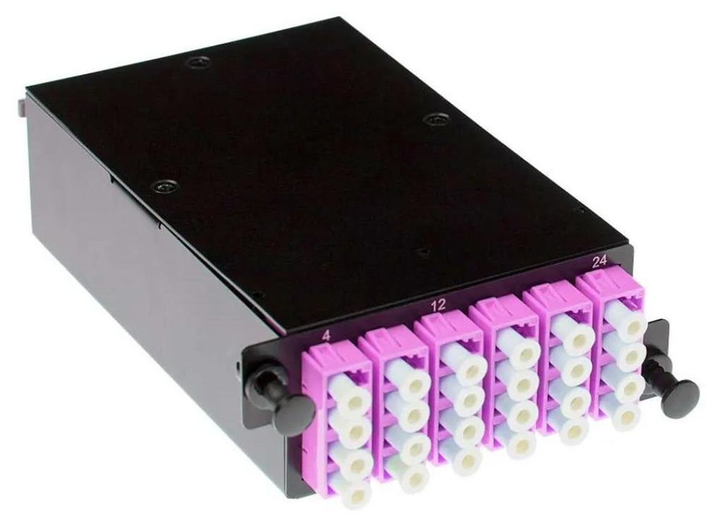 ACT FA2052 - MTP (MPO) - LC - Schwarz - Kiefer - Weiß - Metall - 1U - 110 mm - 250 g (FA2052)