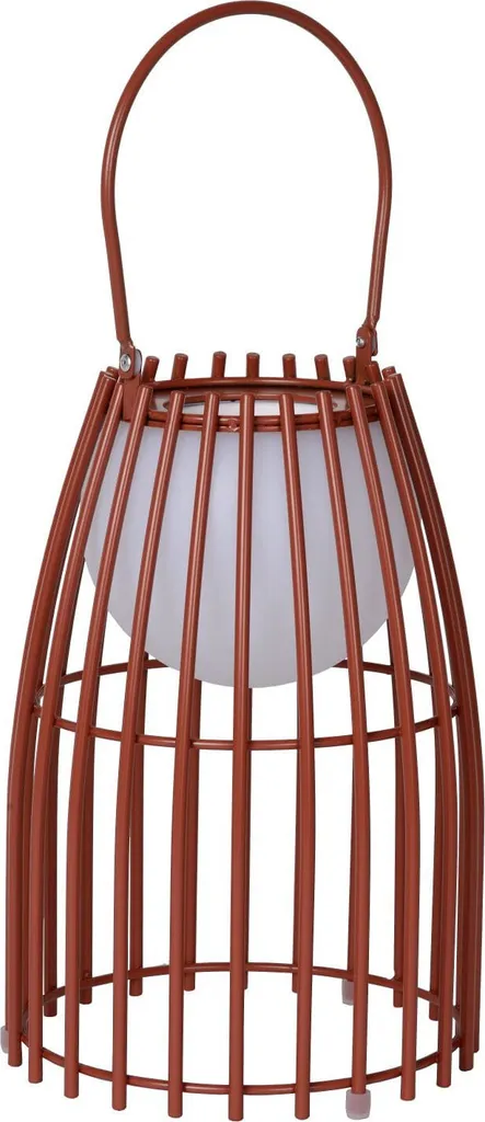Lampe LED métal marron IP44 FJARA nuances de blanc intensité 30 lumens