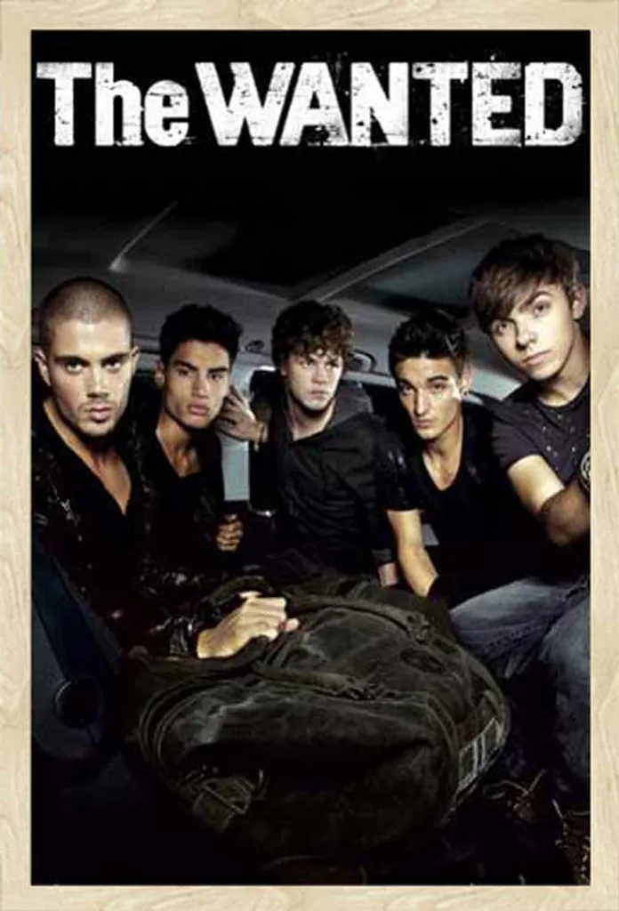 Wanted, The - Poster - Copertina + cornice rimovibile, Shinsuke® Maxi MDF oak, disco acrilico