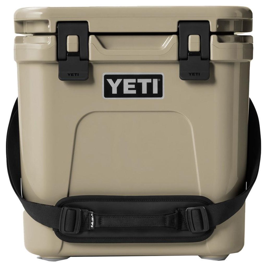 Yeti Roadie 24 Kühlbox braun, fasst stehende Weinflaschen, 11,8 kg Eiswürfel