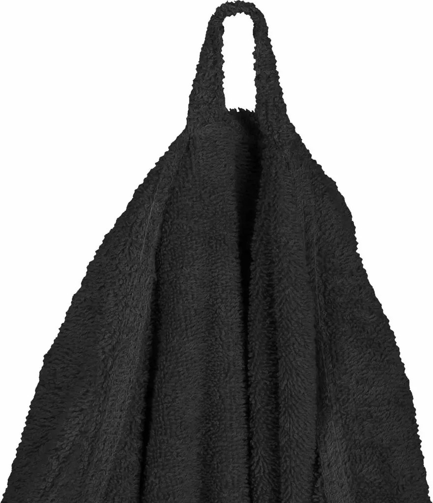 vidaXL Accappatoio KINN Nero S Cotone - 4