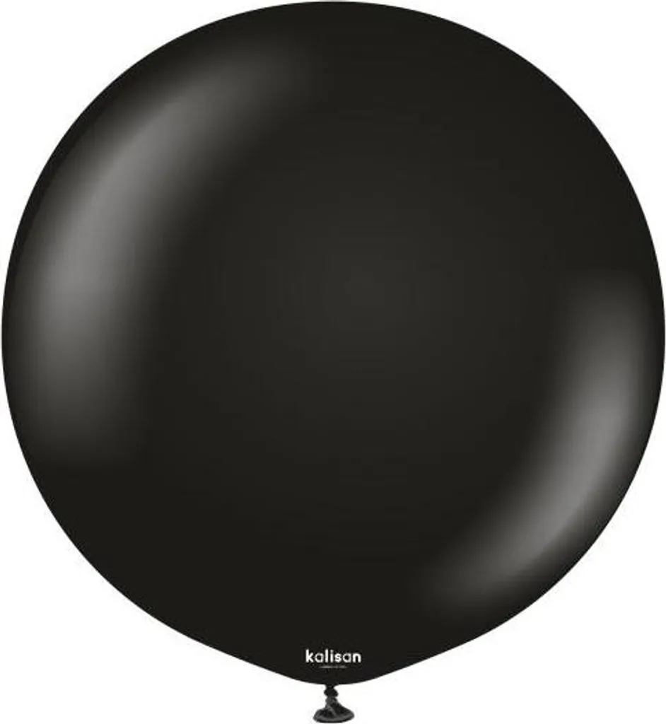 Ballon noir géant 91cm haute qualité en latex pour arche de ballon - 2x