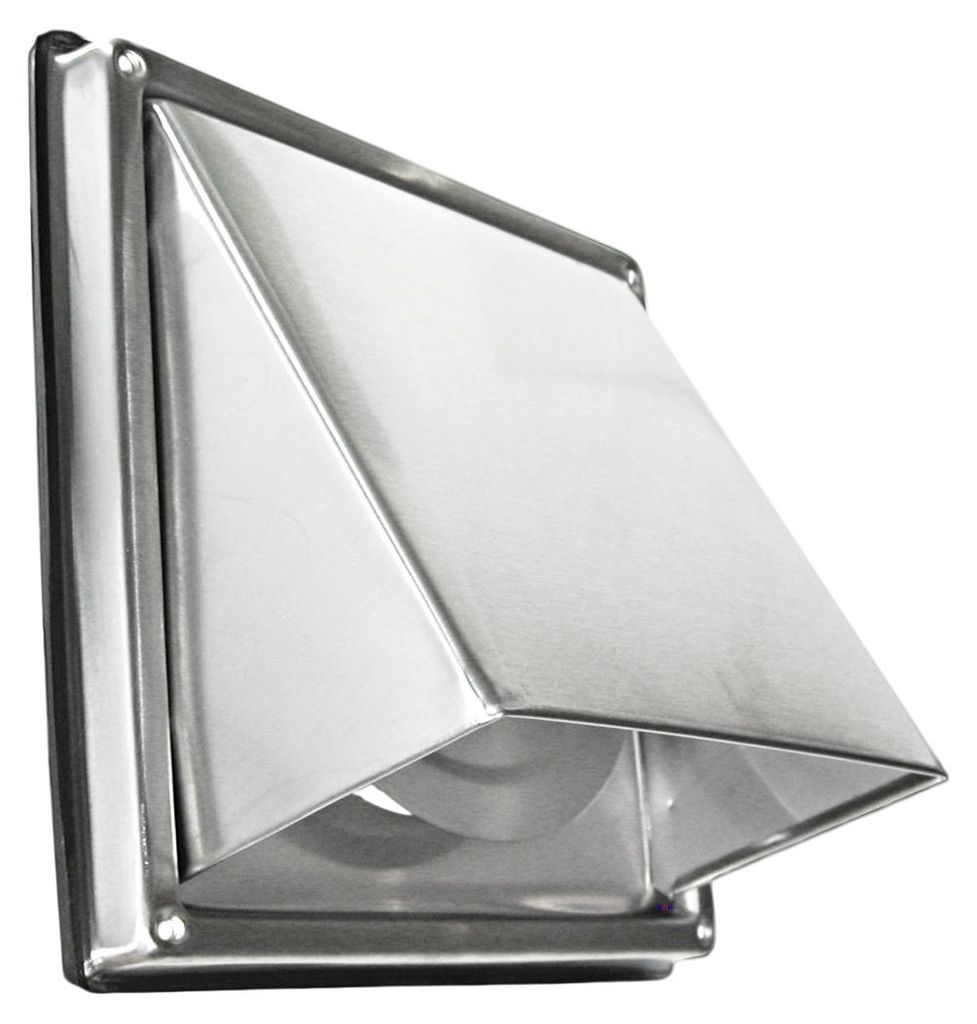 Edelstahl Ablufthaube LG 5515 L Lüftungsgitter DN 150 Produktbild 