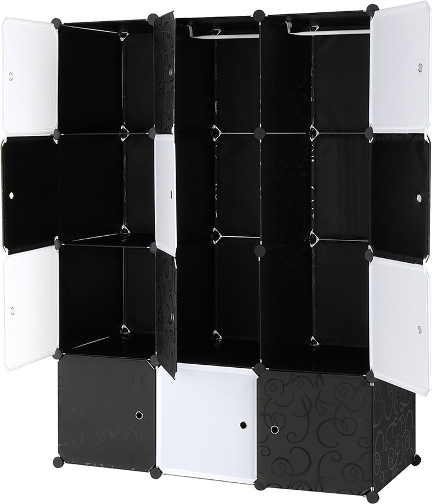 FCH Kleiderschrank mit 2 Kleiderstangen, DIY Produktbild 5