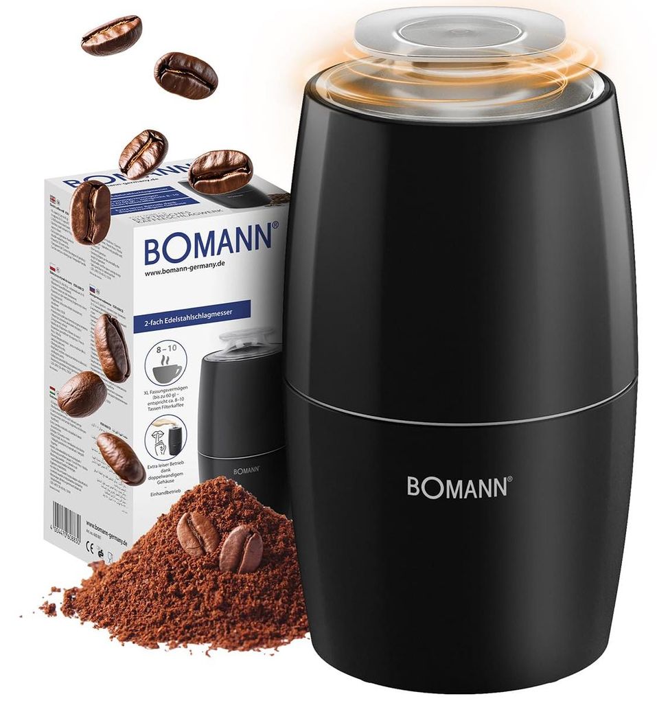 Bomann KSW 6088 CB, Mühle mit Schlagmesser, 60 g, Produktbild 