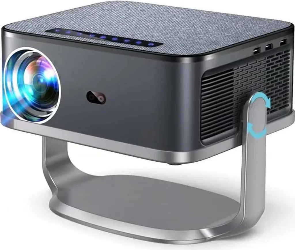 Support projecteur anti-vibration avec base stable pour table