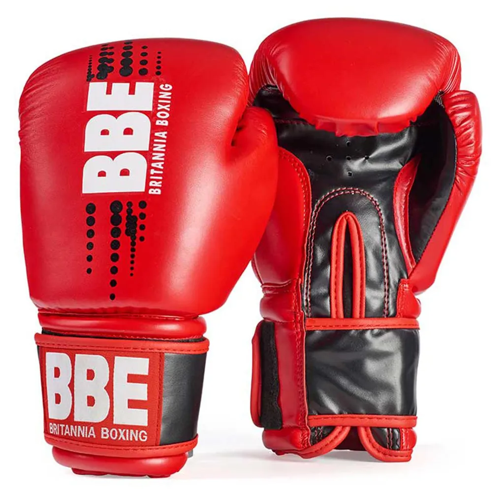 Bbe Boxing Club FX Gants de Boxe Noirs - Équipement Frappe de Précision