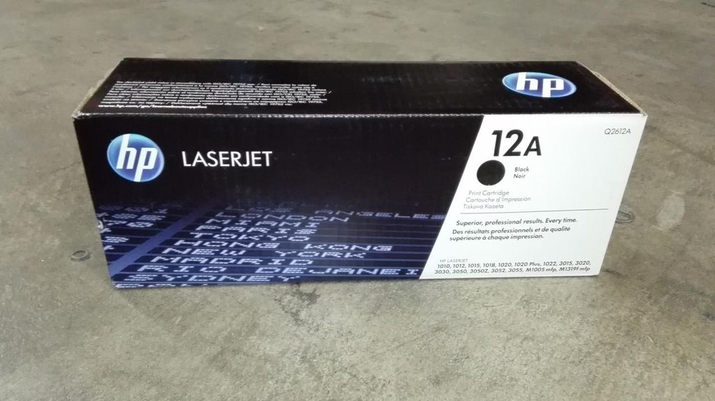 HP 12A Schwarz Original LaserJet Tonerkartusche, 2000 Produktbild 