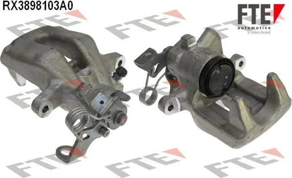 Étrier de frein FTE RX3898103A0 OE 1651759380 pour Peugeot 407 et C5