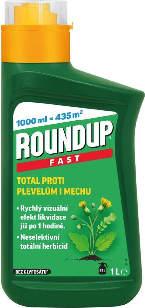 Roundup FAST concentrato contro erbacce e muschio 1 l Immagine del prodotto 