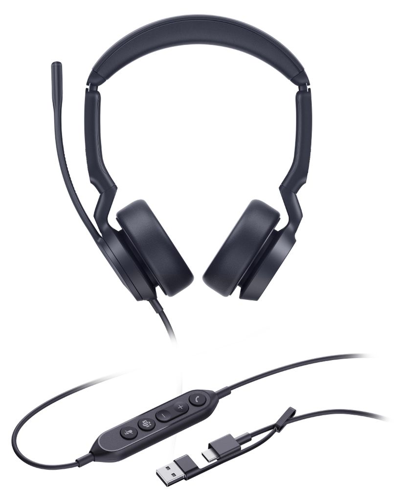 Yealink UH44 Dual Teams USB-C/A Headset, Kabelgebunden, 20 Produktbild 