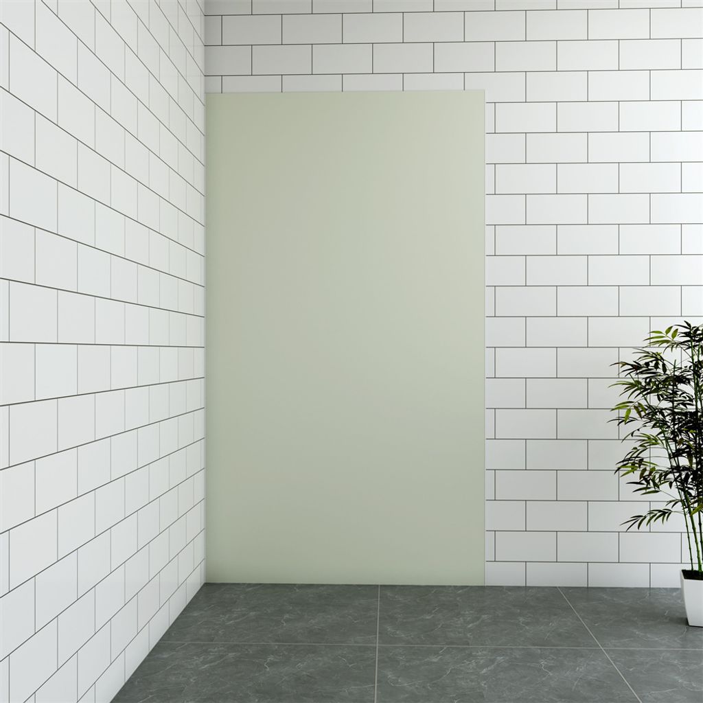 Stein Gold Duschrückwand Alu Duschrückwände Aluminium-Verbundplatten Duschabtrennung ohne Profil