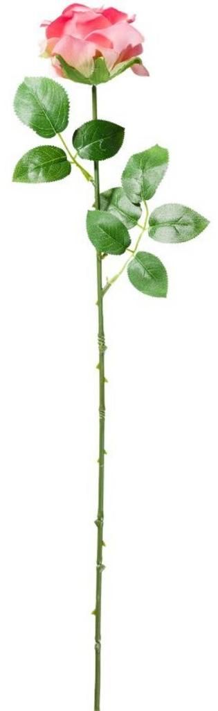 Basic Kunstblume Rose 54 cm rosa
