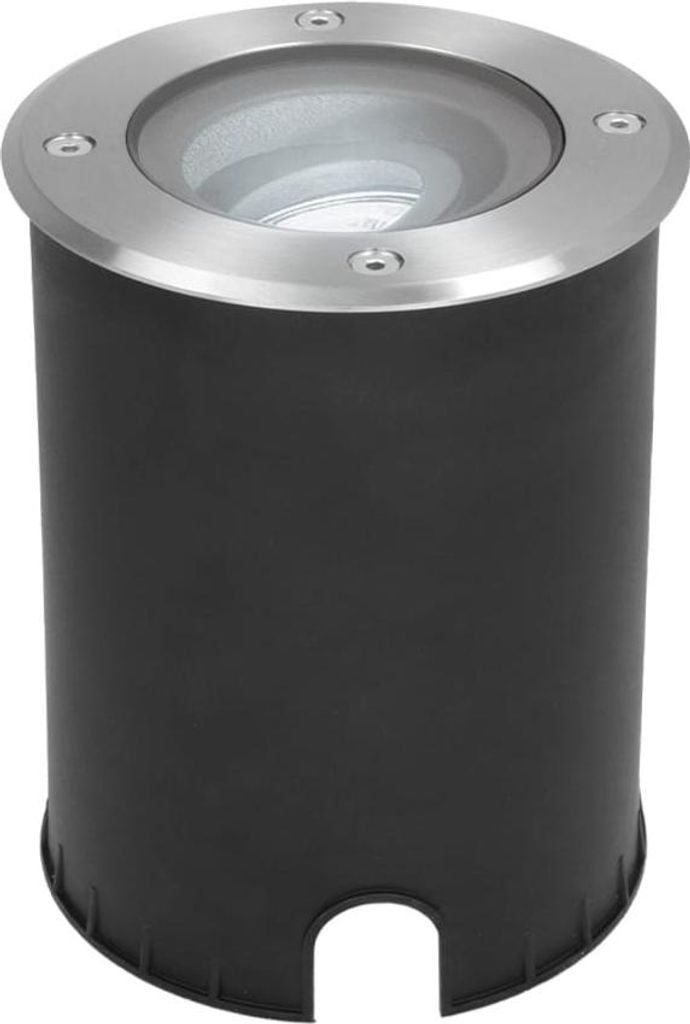 hoftronic LED Bodeneinbaustrahler GU10 4W 345lm 6500K IP67 Edelstahl