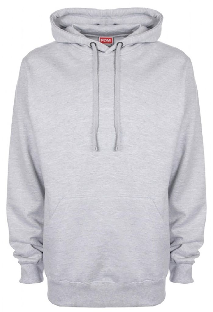 FDM Uni Kapuzenpullover / Kapuzensweater FK367 (M) (Grau meliert)