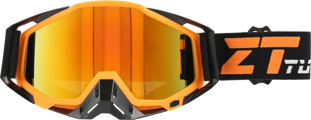 Lunettes ZT MX Orange pour sortie terrain - Masque moto cross et quad